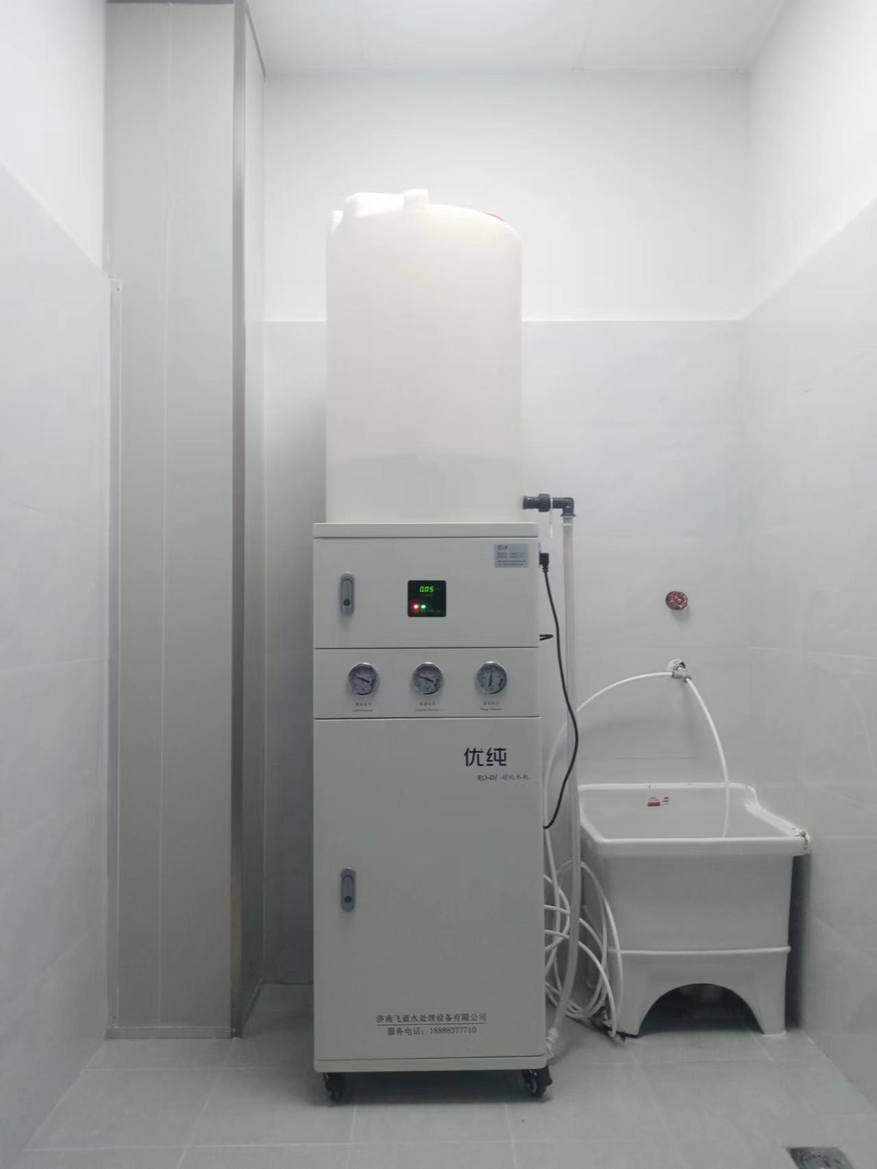 濰坊地區(qū)醫(yī)院150升水機(jī)安裝完畢